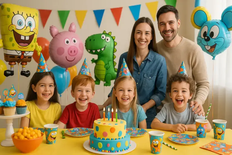 Idee festa a tema cartoon per bambini: soluzioni che piacciono anche ai genitori organizzati