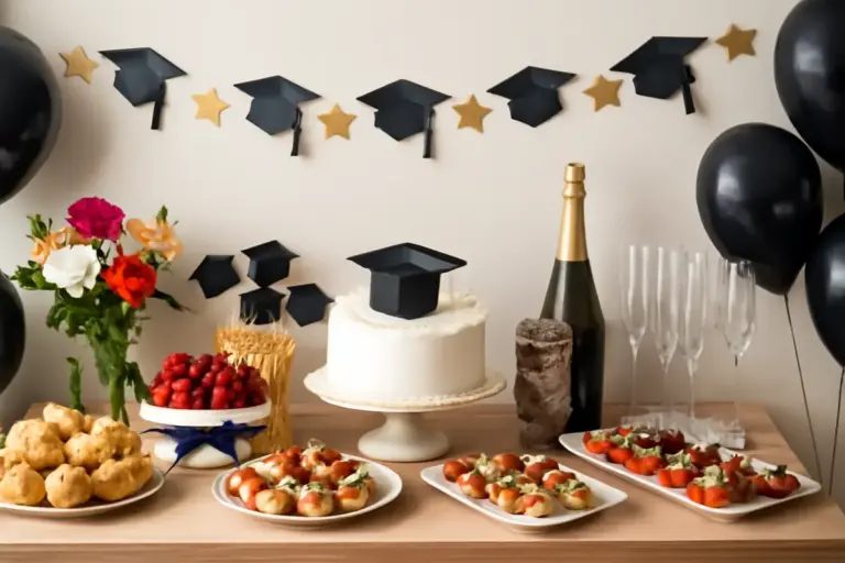 Decorazioni per feste di laurea: piccoli tocchi che trasformano un semplice buffet in una festa memorabile