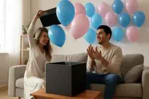 Come organizzare una festa gender reveal originale? Il trucco per annunciare con palloncini e lasciare tutti a bocca aperta