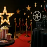 Idee per tendenze party con tema cinema: dettagli scenografici che trasformano la sala in una vera première