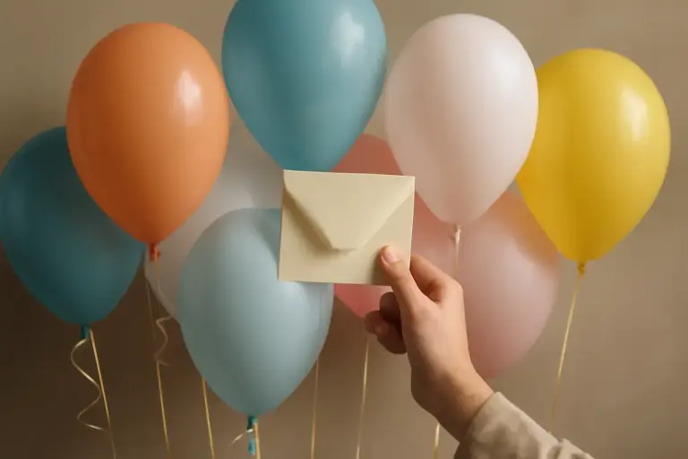Come inserire un messaggio nascosto tra i palloncini? Un tocco inaspettato che sorprende davvero