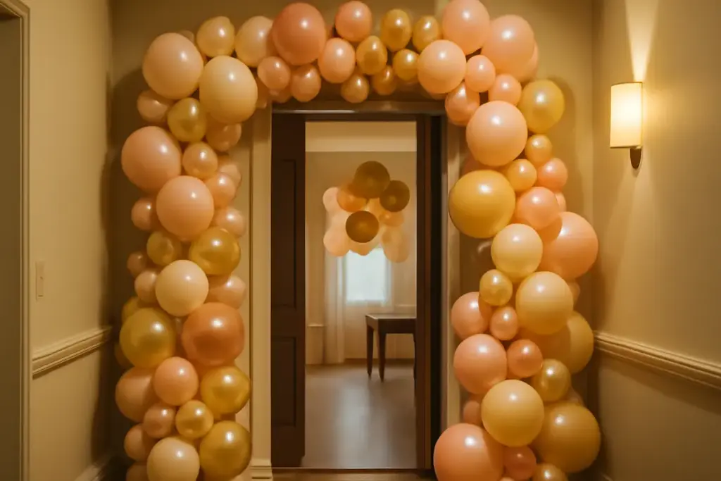 Come rendere protagonista l’ingresso della festa? Il segreto per usare decorazioni e balloon e creare aspettativa