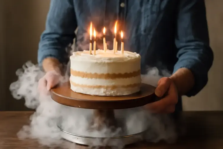 Come presentare la torta di compleanno con un effetto scenografico? Un’accortezza speciale che conquista tutti