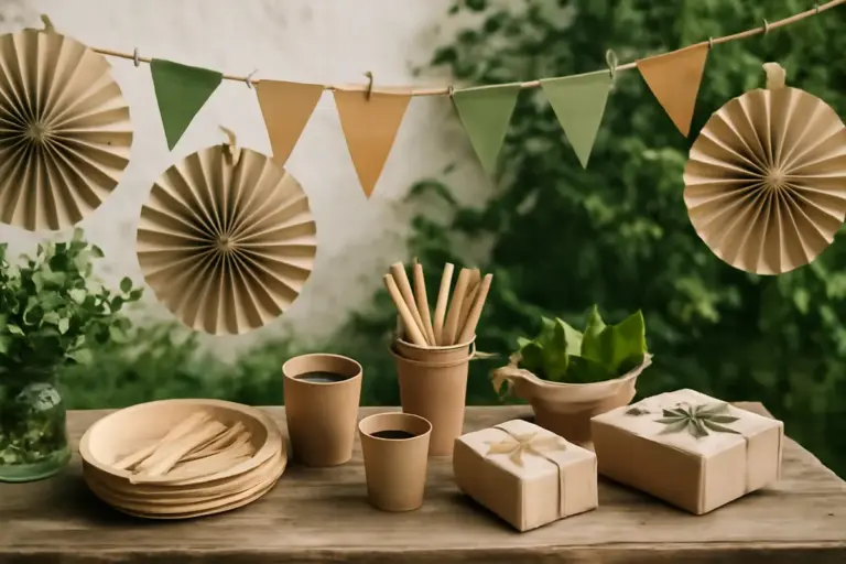 Vuoi decorazioni sostenibili per la tua festa? Ecco i materiali green che fanno scena senza inquinare