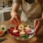 Come creare centrotavola galleggianti? L’idea in acqua che sorprende gli ospiti con un tocco originale