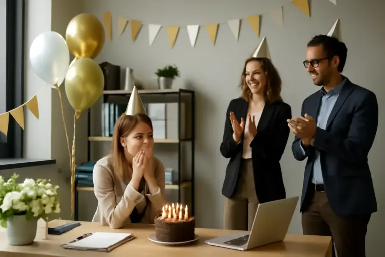 Feste a sorpresa in ufficio: idee rapide e personalizzabili senza trascurare il tocco elegante