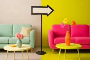 Come scegliere tra colori pastello o fluo? I criteri per un allestimento di tendenza che resta armonioso