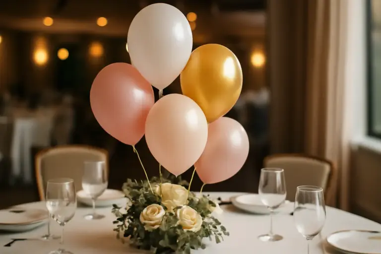 Centrotavola con palloncini: dettagli creativi che fanno la differenza in ogni evento
