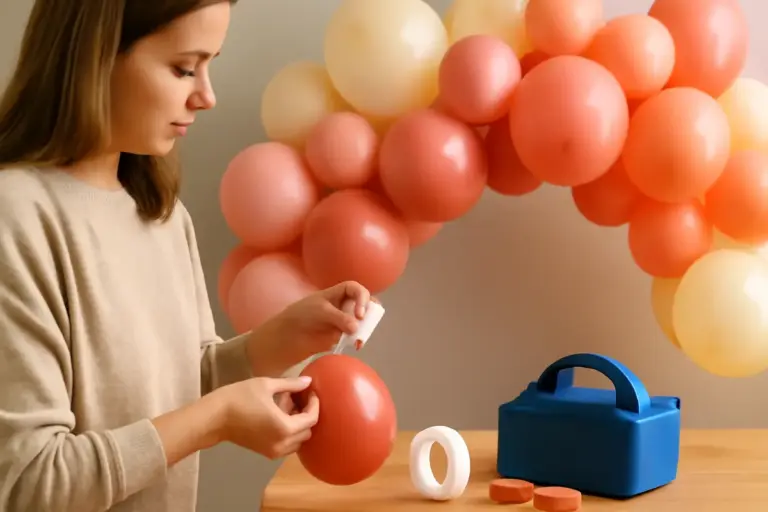 Come si realizza una ghirlanda di palloncini senza fili visibili? Un metodo semplice che funziona davvero
